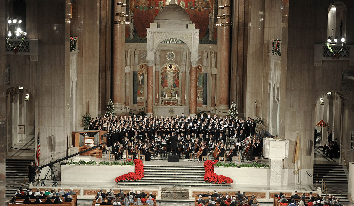 Christmas concert in Basilica
