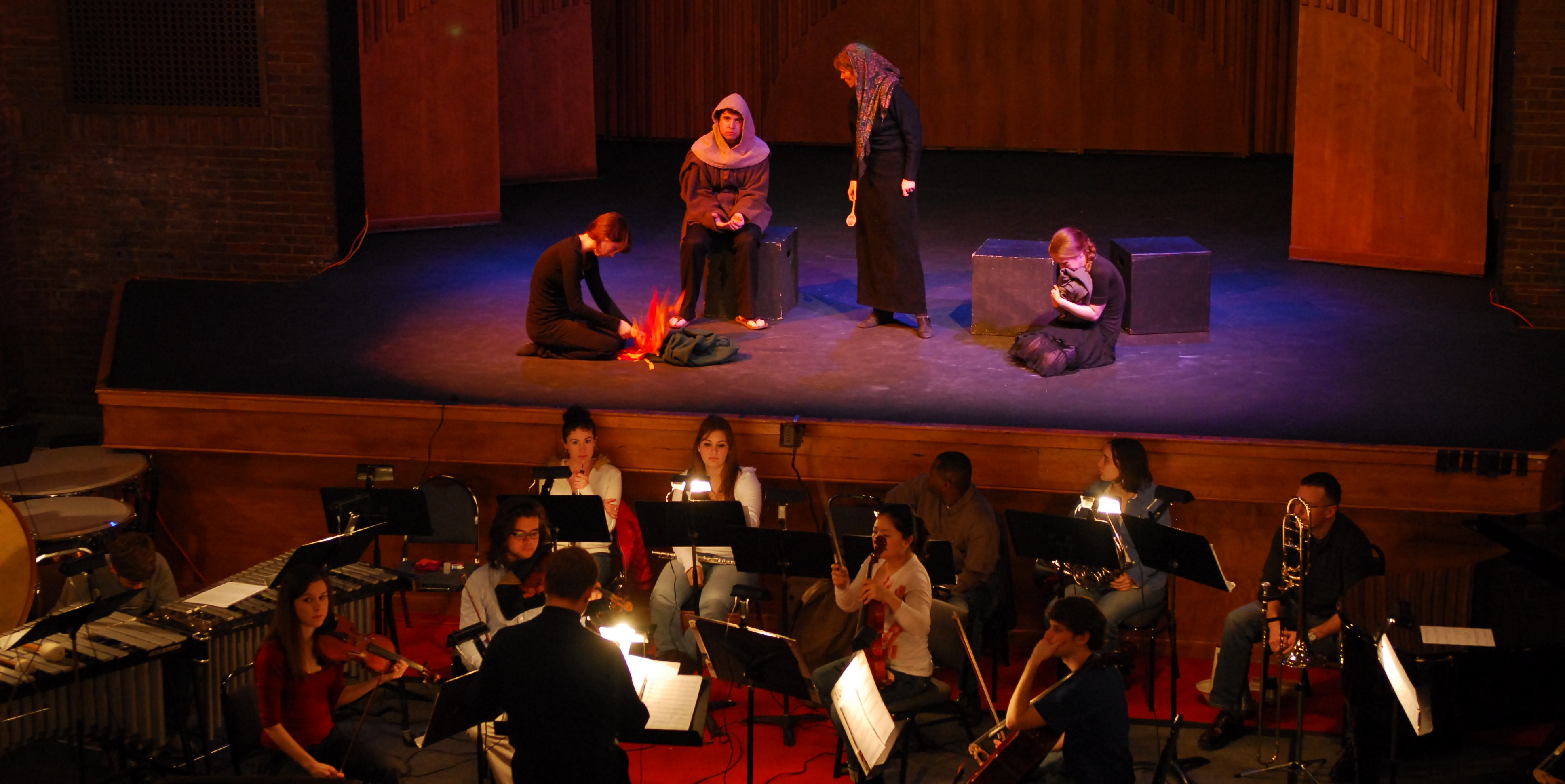 Student opera staging