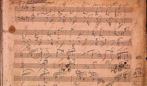 Beethoven sheet music