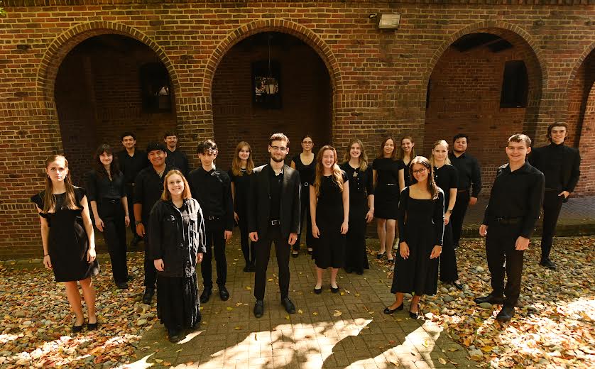 Singers at Christmas Concert
